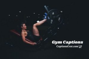 Gym Captions