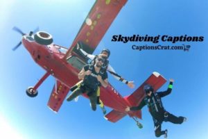 Skydiving Captions