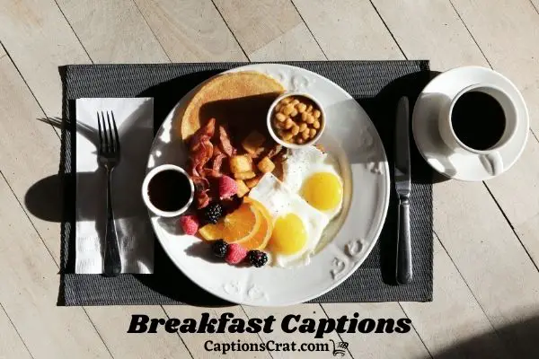 Breakfast Captions
